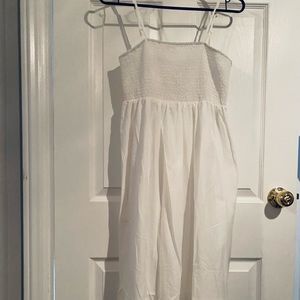 SHEIN White Boho Style Dress